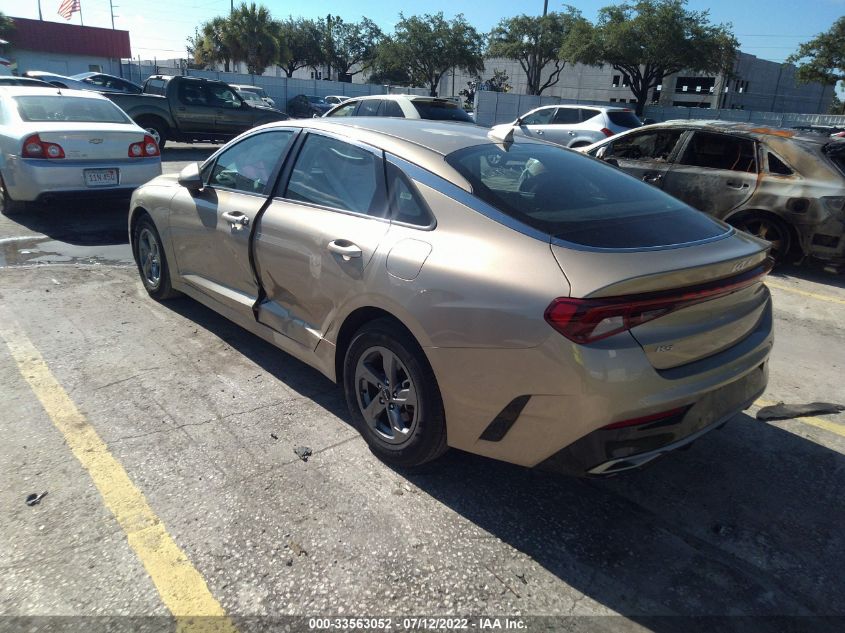 2022 KIA K5 LXS 5XXG14J21NG090879