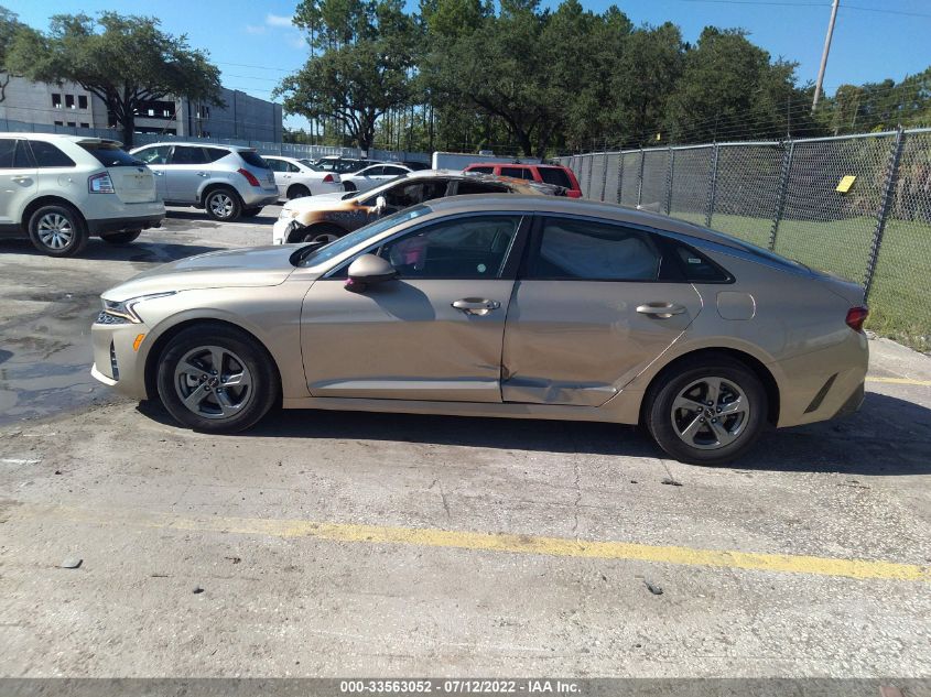 2022 KIA K5 LXS 5XXG14J21NG090879