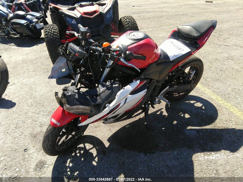 2015 YAMAHA YZFR3 MH3RH06Y6FK004016