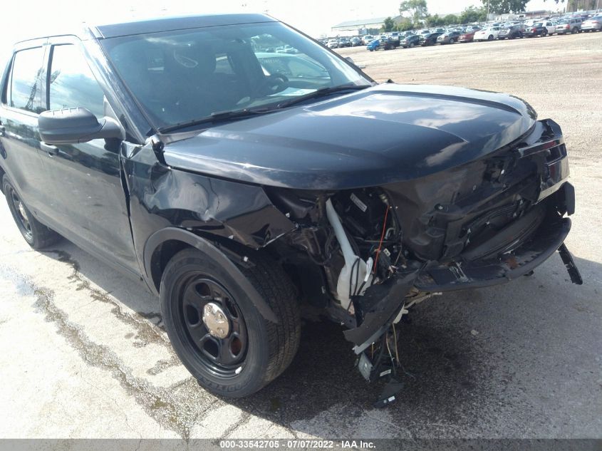 2017 FORD POLICE INTERCEPTOR 1FM5K8AR0HGE15667