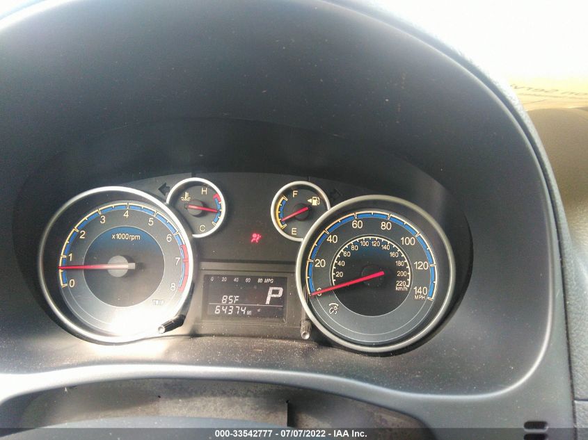 2013 SUZUKI SX4 CROSSOVER JS2YB5A34D6101957