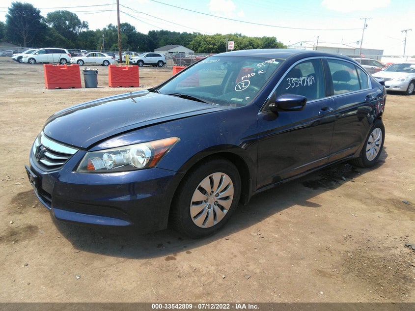 2012 HONDA ACCORD VIN: 1HGCP2F36CA147591