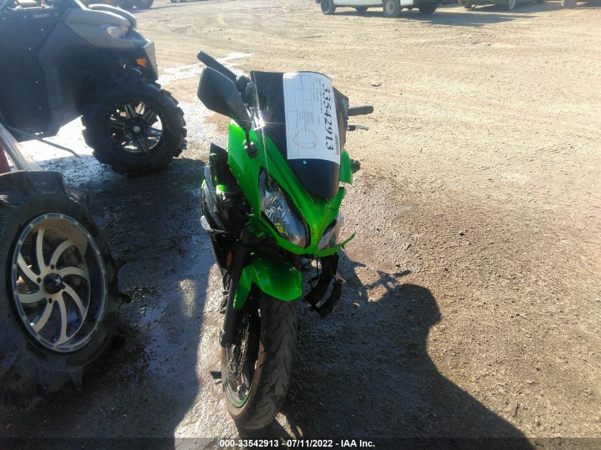 2016 KAWASAKI EX650 F JKAEXEF17GDA28893