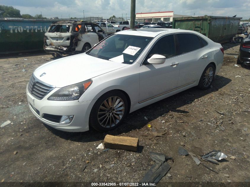 2014 HYUNDAI EQUUS SIGNATURE KMHGH4JH9EU074709