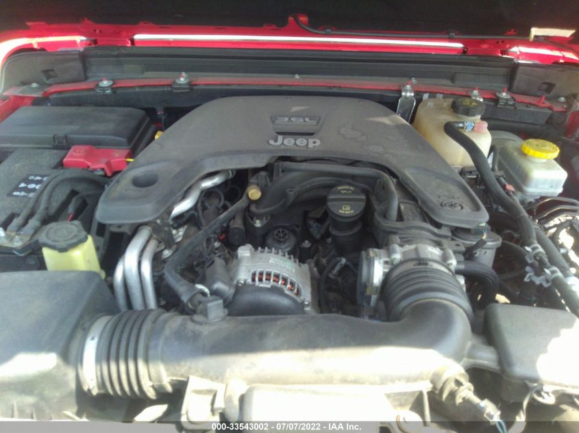 2018 JEEP WRANGLER UNLIMITED SPORT S 1C4HJXDG4JW117479