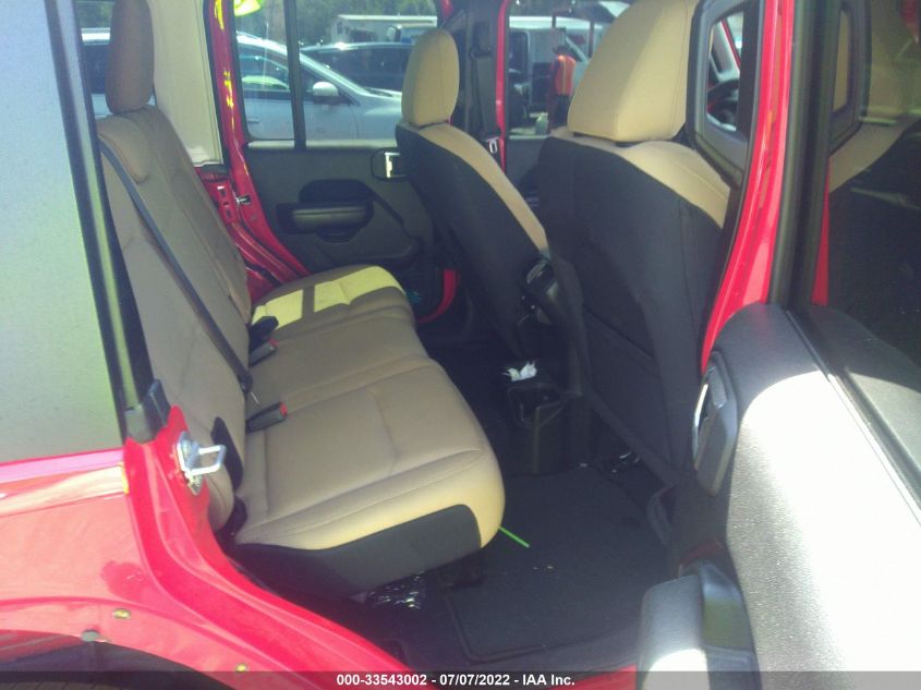 2018 JEEP WRANGLER UNLIMITED SPORT S 1C4HJXDG4JW117479