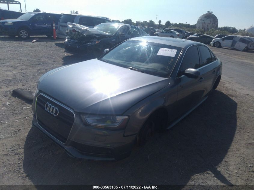 2014 AUDI A4 PREMIUM PLUS WAUEFAFL4EN042819