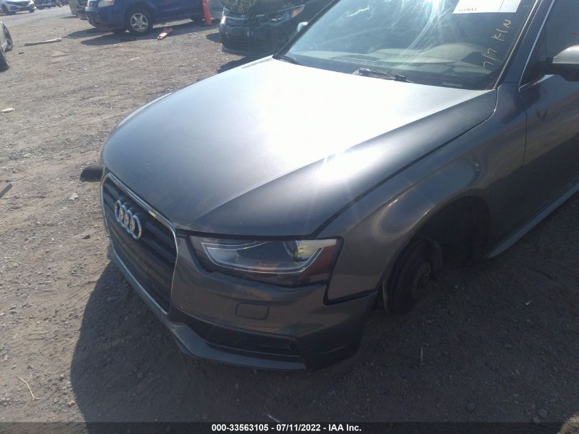 2014 AUDI A4 PREMIUM PLUS WAUEFAFL4EN042819