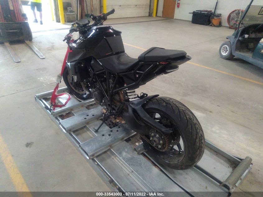 2018 KTM 1290 SUPER DUKE R VBKV39405JM981074