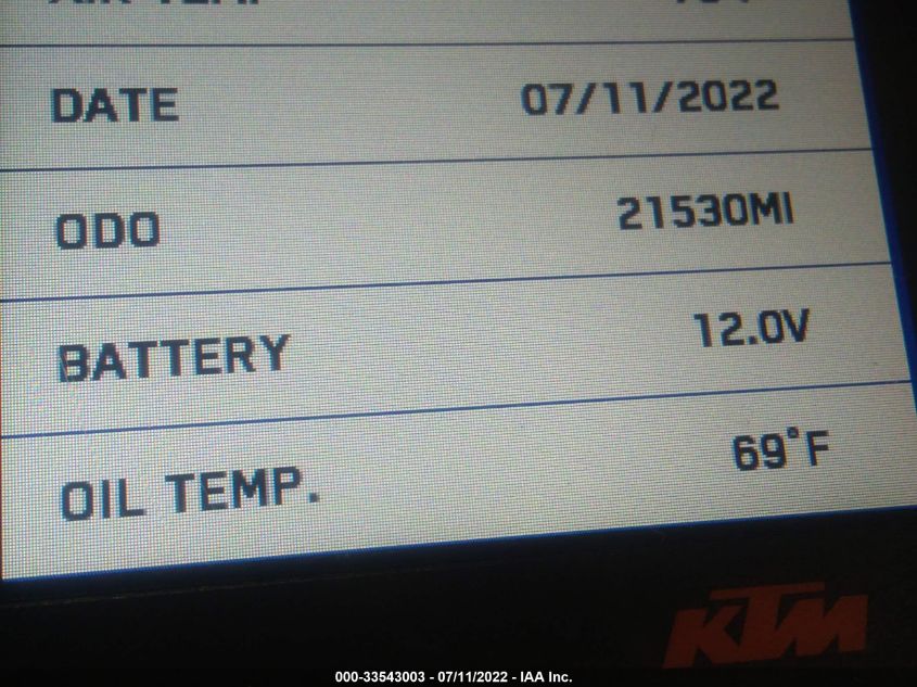 2018 KTM 1290 SUPER DUKE R VBKV39405JM981074