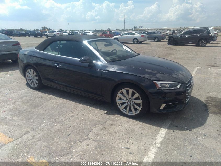 2018 AUDI A5 CABRIOLET PREMIUM PLUS WAUYNGF5XJN003053