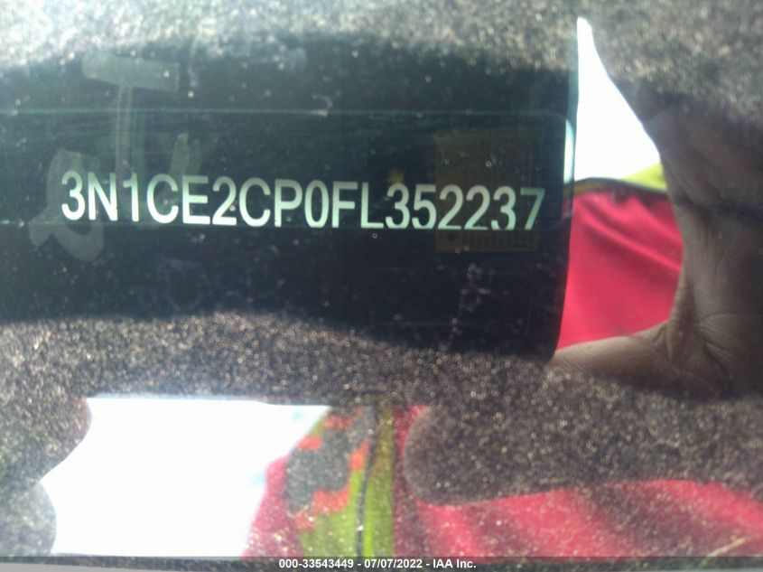 2015 NISSAN VERSA NOTE S PLUS 3N1CE2CP0FL352237