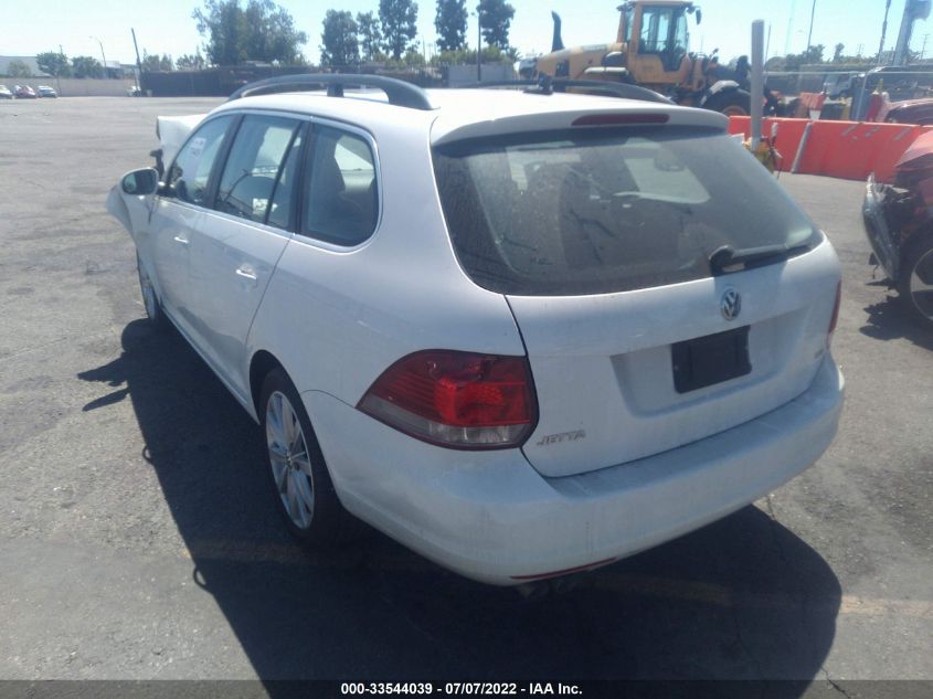 2014 VOLKSWAGEN JETTA SPORTWAGEN TDI W/SUNROOF 3VWPL7AJ1EM606091