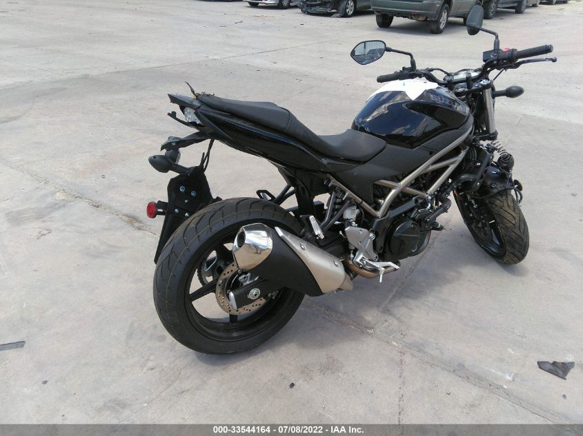 2022 SUZUKI SV650 JS1VP55A4N7100319