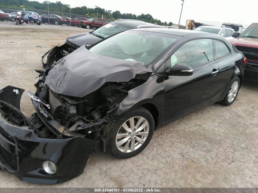 2016 KIA FORTE KOUP EX KNAFX6A89G5657032