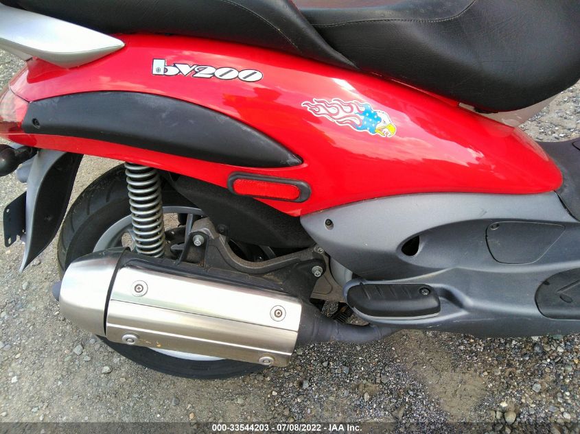 2003 PIAGGIO BV 200 ZAPM289L235001390