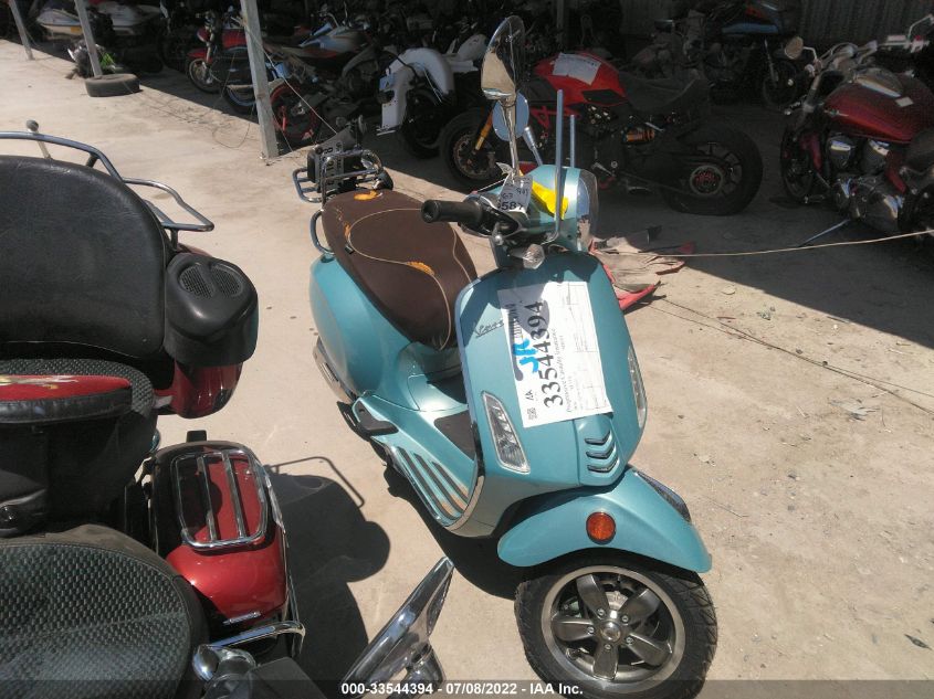 2016 VESPA SPRINT 150 3V ZAPM818G3G5103264