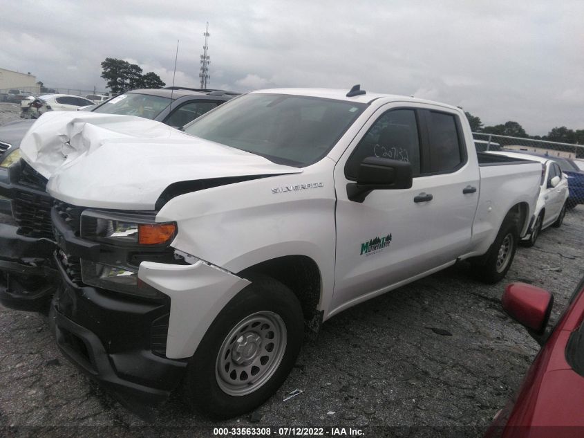 2022 CHEVROLET SILVERADO 1500 LTD WORK TRUCK 1GCRWAED6NZ206921
