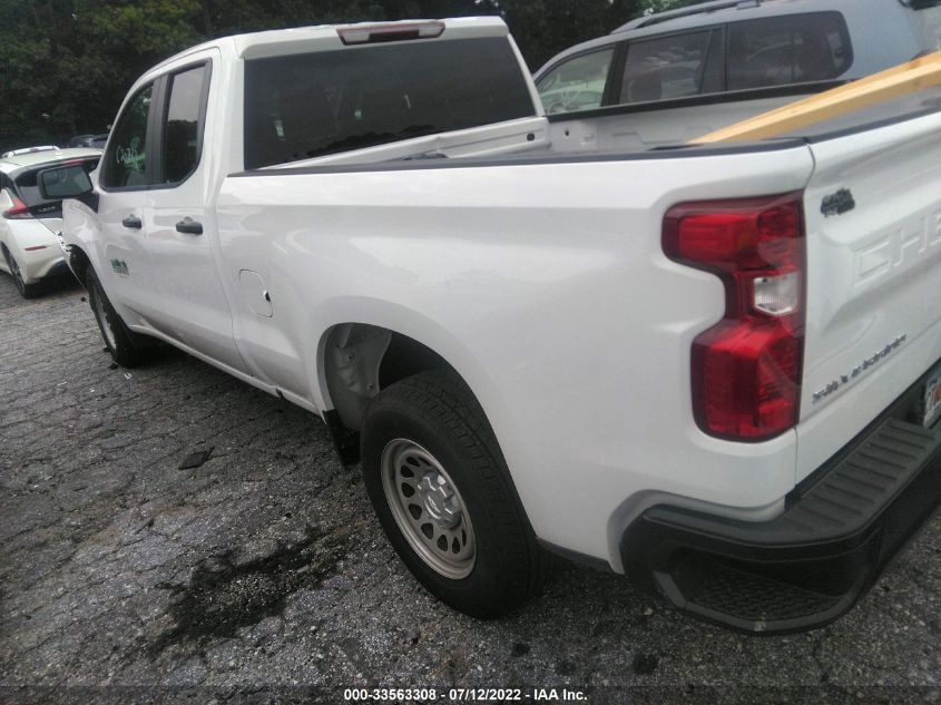 2022 CHEVROLET SILVERADO 1500 LTD WORK TRUCK 1GCRWAED6NZ206921
