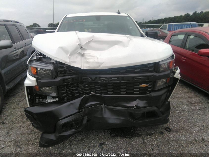 2022 CHEVROLET SILVERADO 1500 LTD WORK TRUCK 1GCRWAED6NZ206921