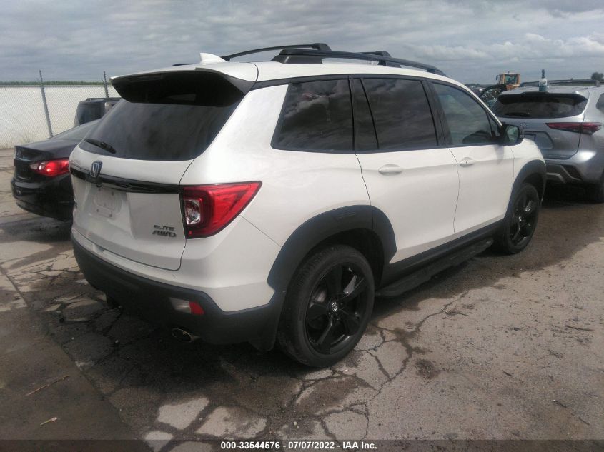 2019 HONDA PASSPORT ELITE 5FNYF8H07KB014390