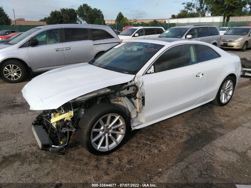 2016 AUDI A5 PREMIUM PLUS WAUM2AFR3GA028156