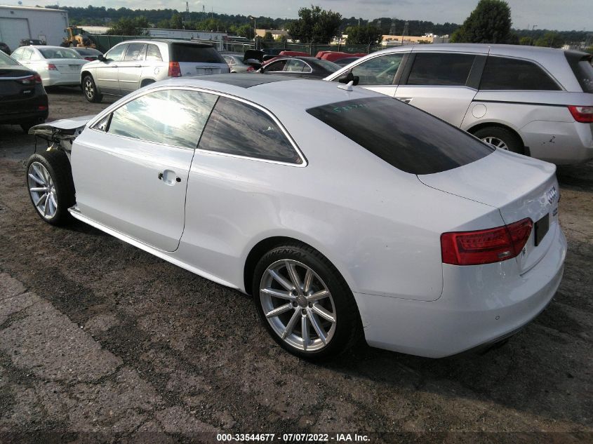 2016 AUDI A5 PREMIUM PLUS WAUM2AFR3GA028156