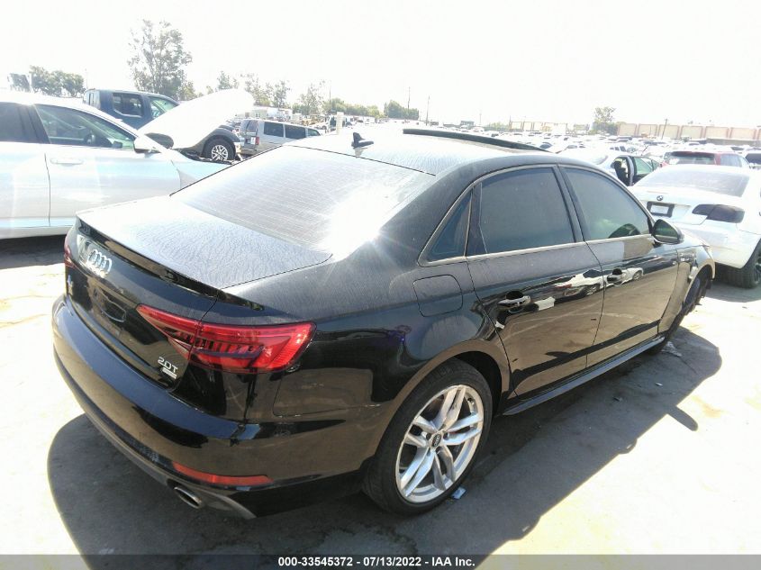 2017 AUDI A4 SEASON OF AUDI ULTRA WAUKMAF42HN043960
