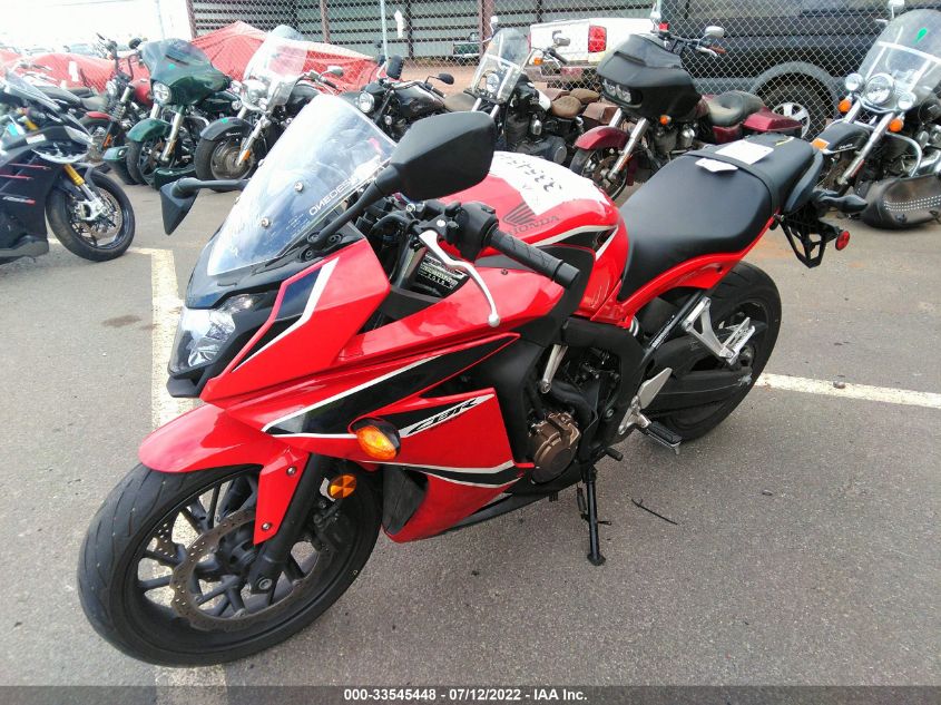 2018 HONDA CBR650 F - MLHRC7405J5400705