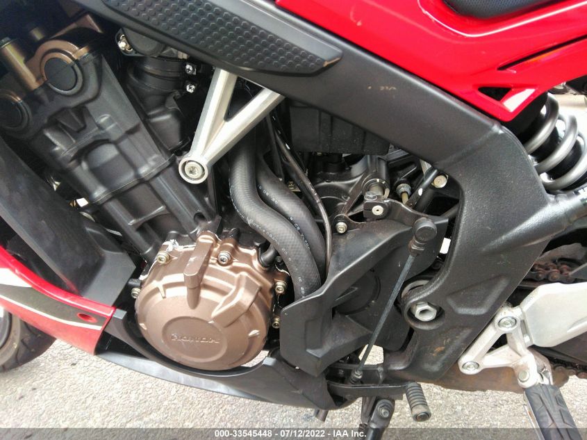 2018 HONDA CBR650 F - MLHRC7405J5400705