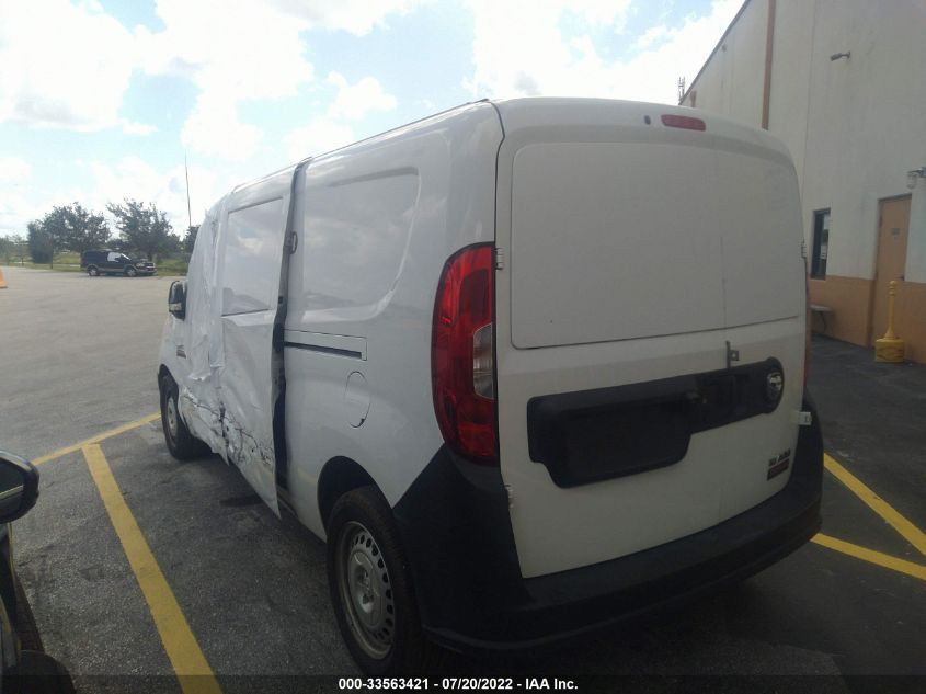 2018 RAM PROMASTER CITY TRADESMAN ZFBERFAB0J6K77344