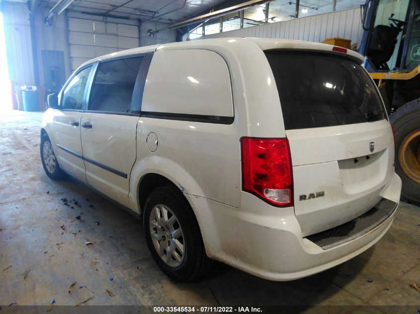 2014 RAM CARGO VAN TRADESMAN 2C4JRGAG9ER411392