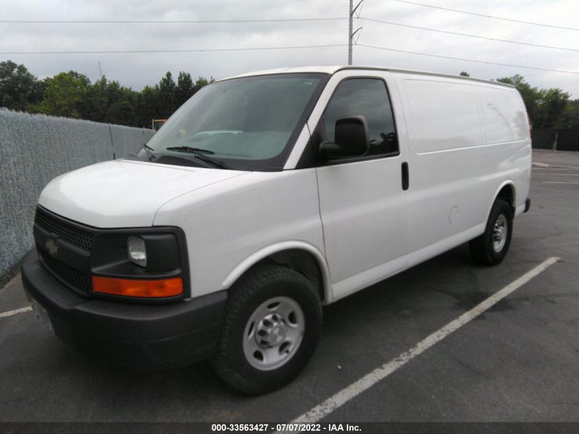 2014 CHEVROLET EXPRESS CARGO VAN 1GCWGFFG4E1182557
