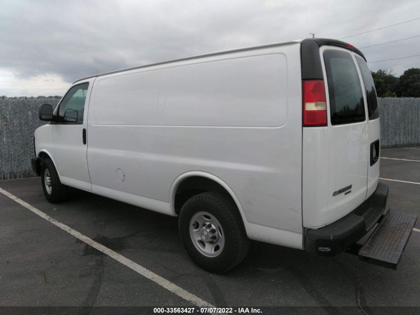 2014 CHEVROLET EXPRESS CARGO VAN 1GCWGFFG4E1182557