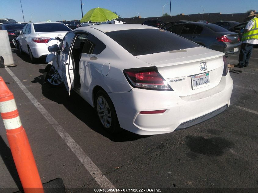2015 HONDA CIVIC COUPE LX 2HGFG3B56FH517874