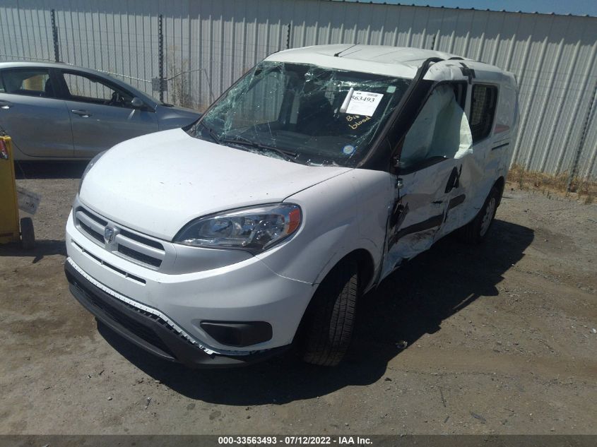 2016 RAM PROMASTER CITY CARGO VAN TRADESMAN SLT ZFBERFBT9G6C72310