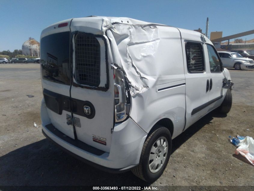 2016 RAM PROMASTER CITY CARGO VAN TRADESMAN SLT ZFBERFBT9G6C72310