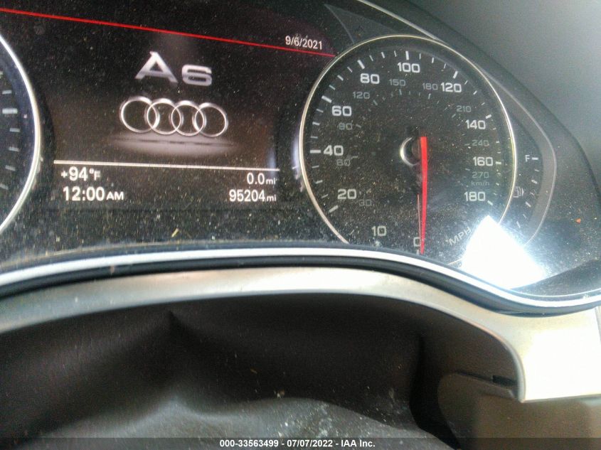 2014 AUDI A6 2.0T PREMIUM WAUFFAFC9EN133279