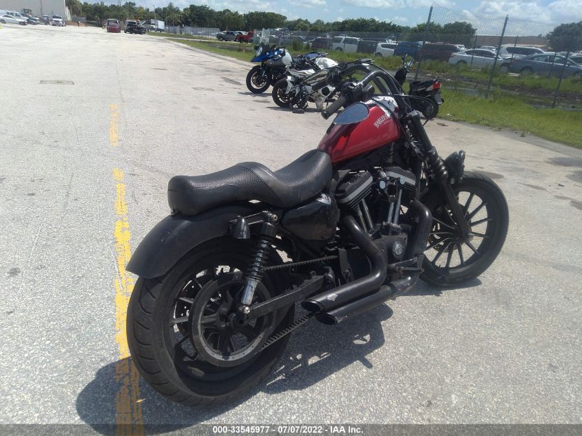 2012 HARLEY-DAVIDSON XL883 IRON 883 1HD4LE211CC413641