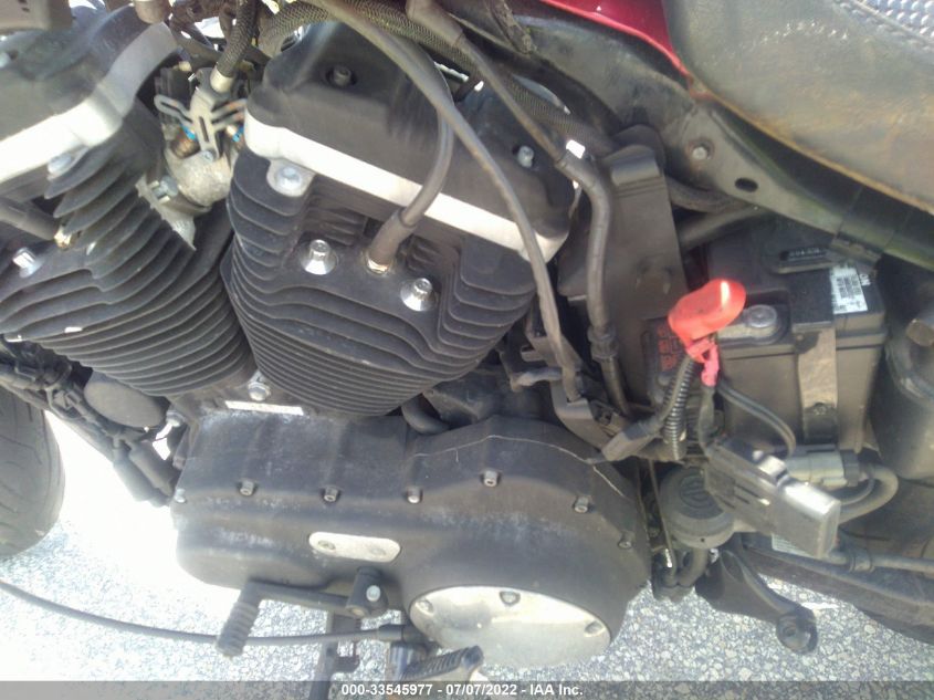 2012 HARLEY-DAVIDSON XL883 IRON 883 1HD4LE211CC413641