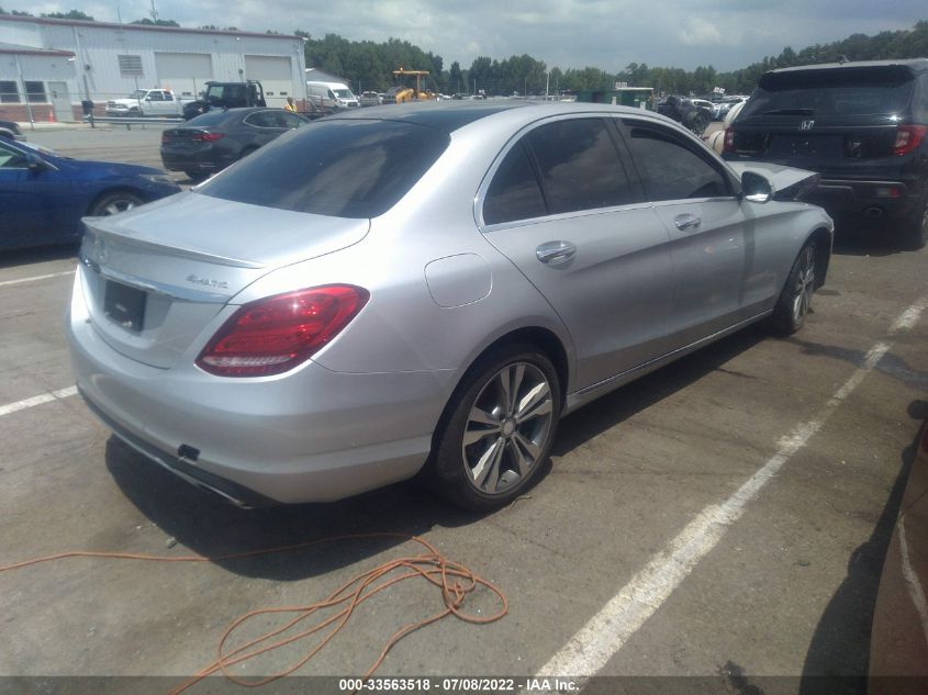 2015 MERCEDES-BENZ C-CLASS C 300 55SWF4KB3FU091823
