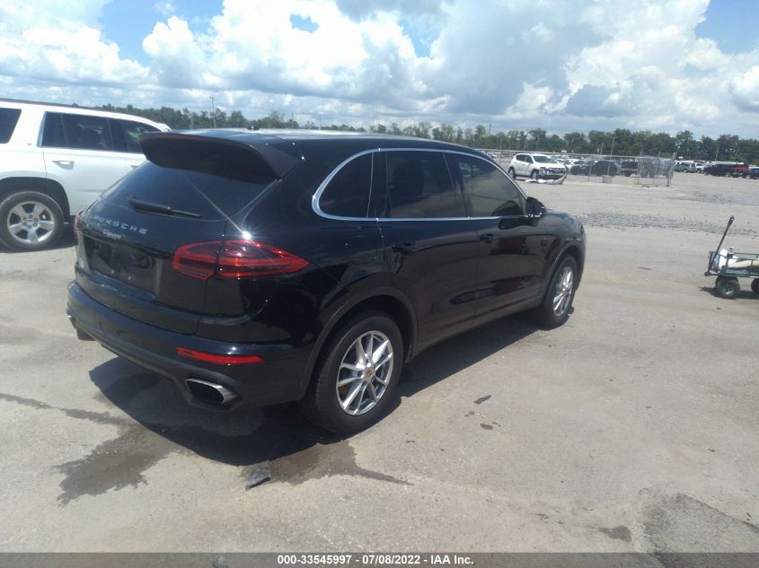 2016 PORSCHE CAYENNE WP1AA2A26GLA10889