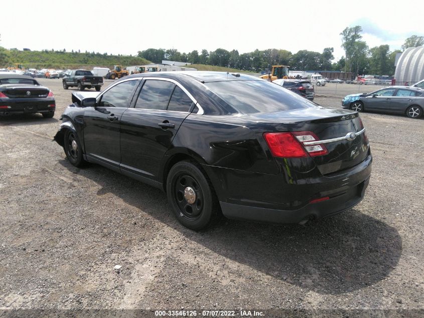 2018 FORD POLICE INTERCEPTOR SEDAN 1FAHP2MK3JG125675