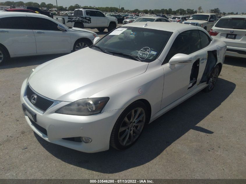 2013 LEXUS IS 250C JTHFF2C20D2528521