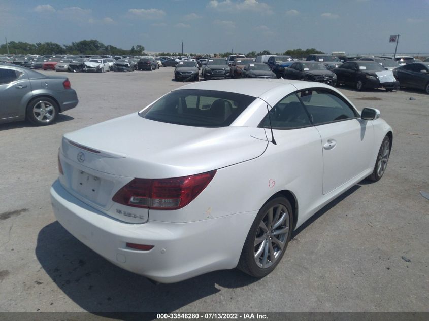2013 LEXUS IS 250C JTHFF2C20D2528521