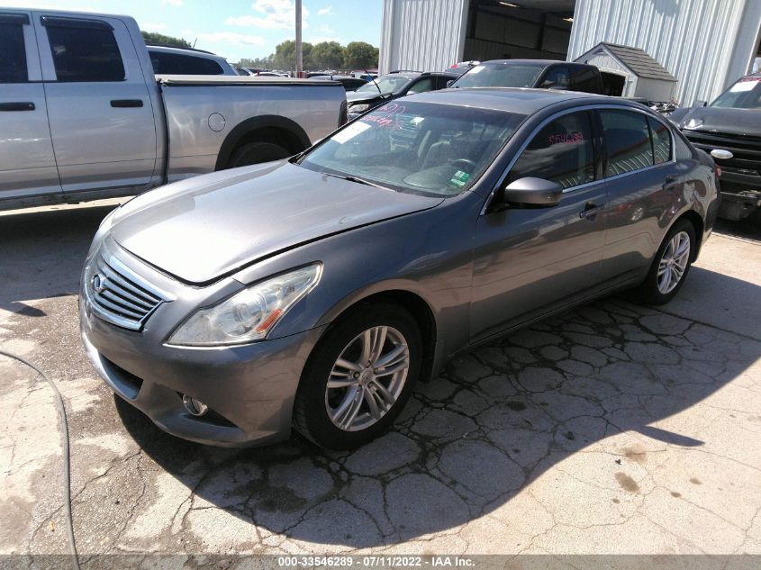 2013 INFINITI G37 SEDAN X JN1CV6AR6DM751569