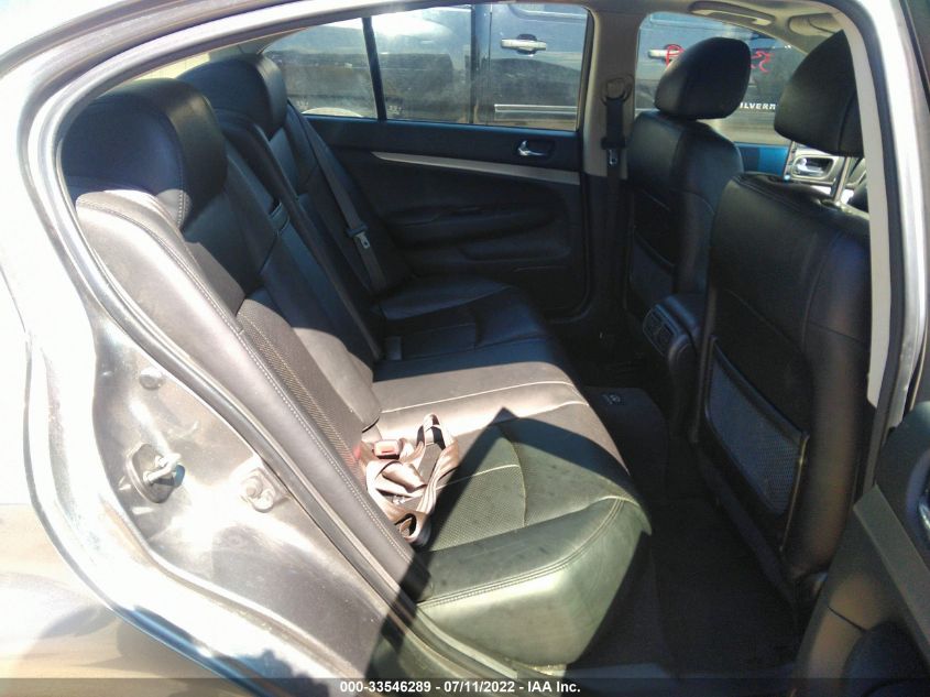 2013 INFINITI G37 SEDAN X JN1CV6AR6DM751569