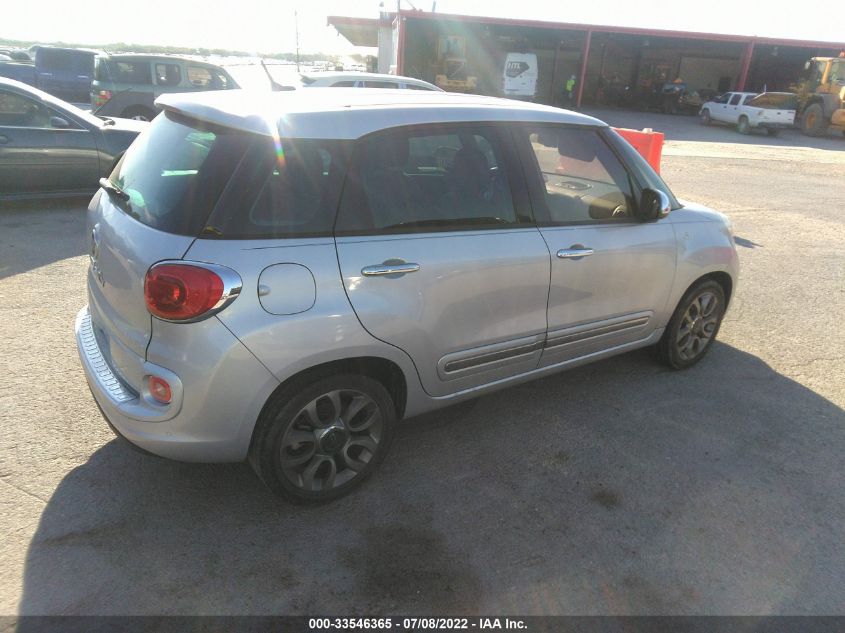 2014 FIAT 500L LOUNGE ZFBCFACH6EZ014106