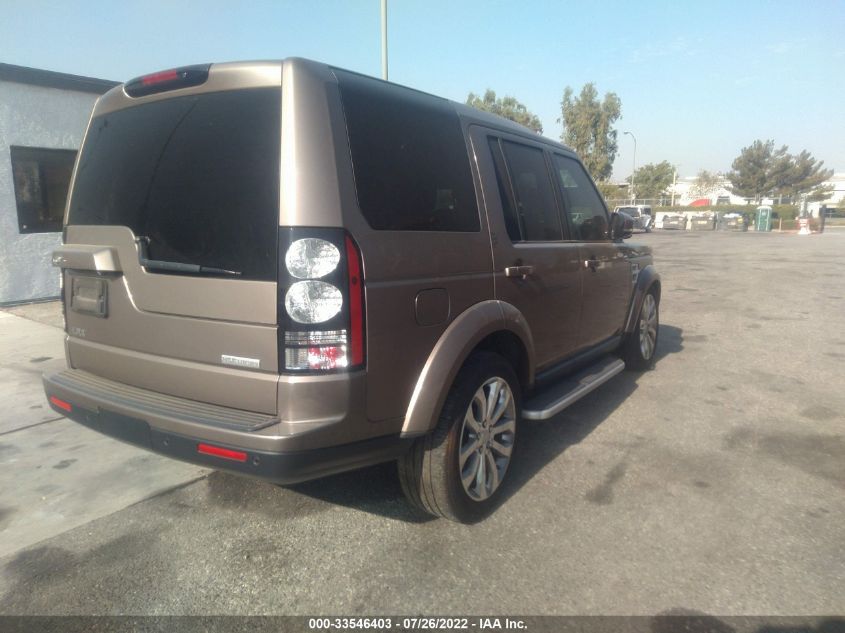 2015 LAND ROVER LR4 HSE LUXURY SALAK2V69FA774430