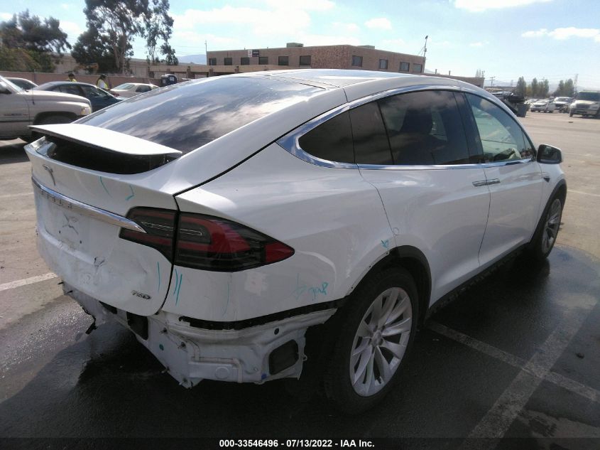 2018 TESLA MODEL X 75D/100D/P100D 5YJXCDE2XJF113500